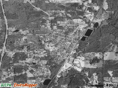 Magnolia satellite photo by USGS