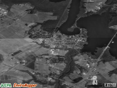 Hertford satellite photo by USGS