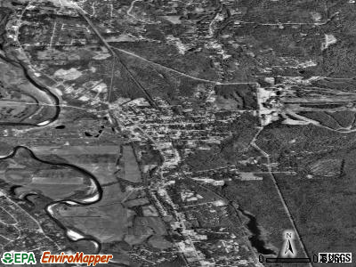 North Conway satellite photo by USGS