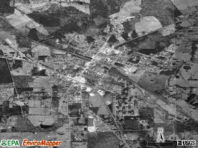 Huntington satellite photo by USGS