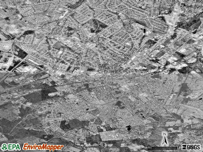 Manassas satellite photo by USGS