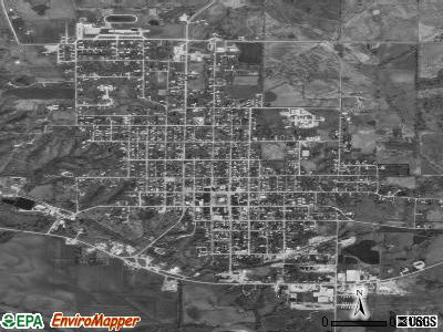Memphis satellite photo by USGS