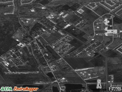 Fifth Street satellite photo by USGS