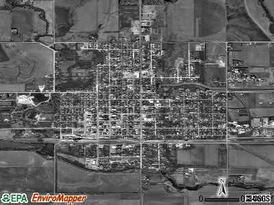 Superior satellite photo by USGS