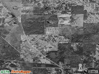 Blanchard satellite photo by USGS