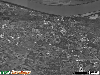 Brandenburg satellite photo by USGS