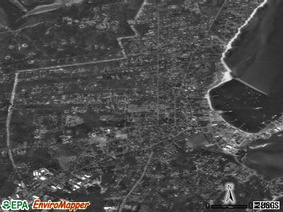 Vineyard Haven satellite photo by USGS