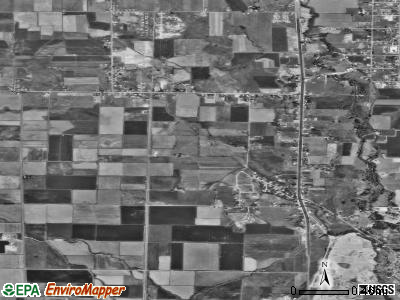 Nibley satellite photo by USGS