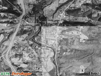 West Fork satellite photo by USGS