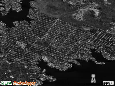 Granite Shoals satellite photo by USGS