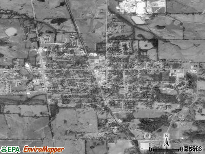 Sardis satellite photo by USGS