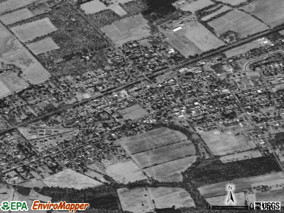 Hopewell satellite photo by USGS