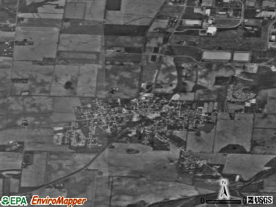 Hebron satellite photo by USGS