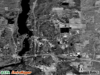 St. Croix Falls satellite photo by USGS