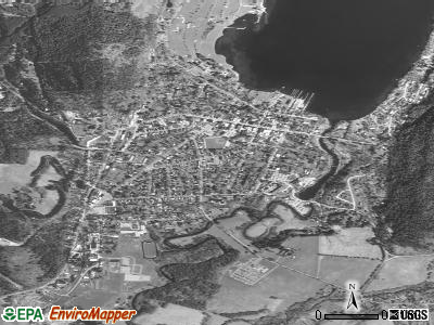 Cooperstown satellite photo by USGS