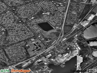 Tullytown satellite photo by USGS