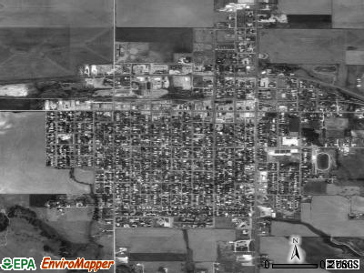 Plainville satellite photo by USGS