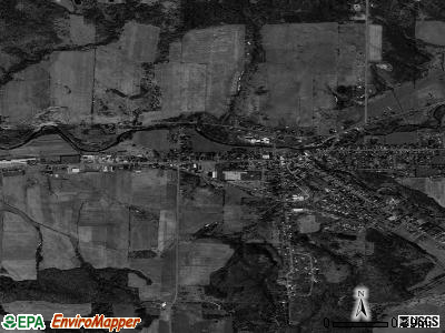 Arcade satellite photo by USGS