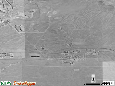 Boron satellite photo by USGS