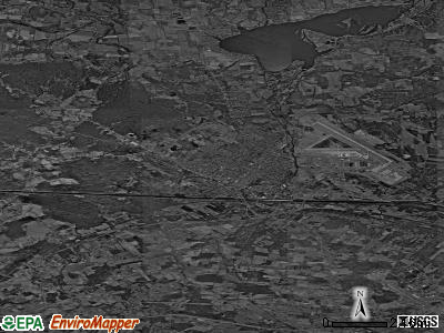 Rome satellite photo by USGS