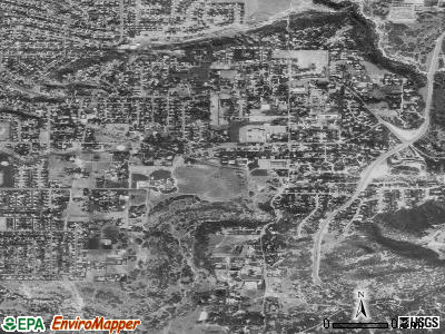 Granite satellite photo by USGS