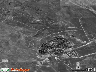 Dugway satellite photo by USGS