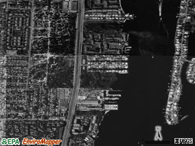 Hypoluxo satellite photo by USGS