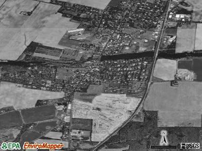 Cranbury satellite photo by USGS