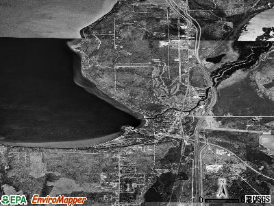 Indian River satellite photo by USGS