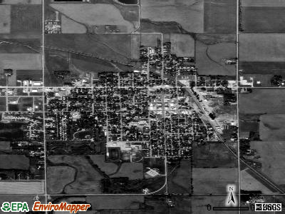 Beresford satellite photo by USGS