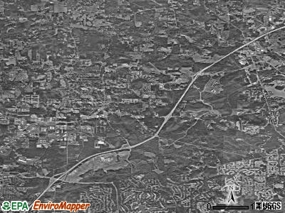Alpharetta satellite photo by USGS