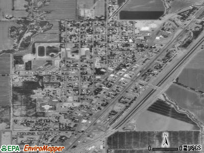 Lovelock satellite photo by USGS