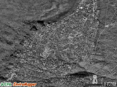 Lookout Mountain satellite photo by USGS