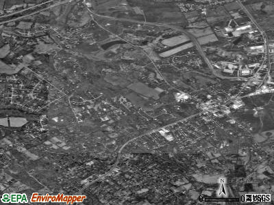 Crestwood satellite photo by USGS