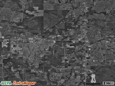 Bartlesville satellite photo by USGS