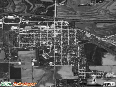 Pecatonica satellite photo by USGS