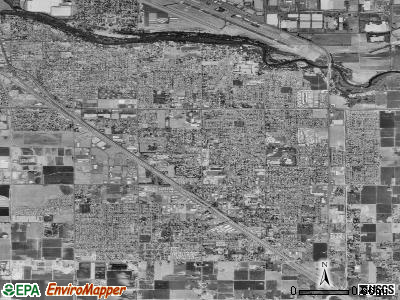 Ceres satellite photo by USGS