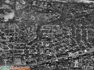 Warson Woods satellite photo by USGS
