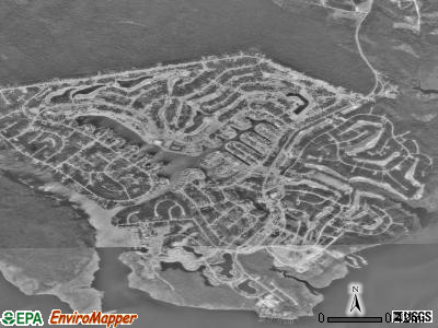 Fairfield Harbour satellite photo by USGS