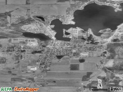Pardeeville satellite photo by USGS