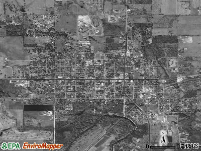 Goliad satellite photo by USGS