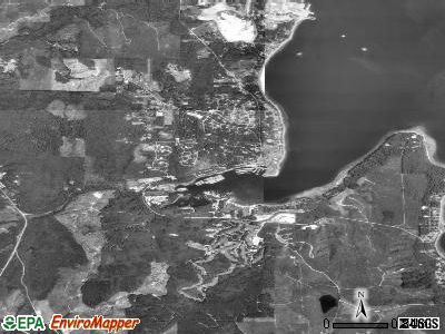 Port Ludlow satellite photo by USGS