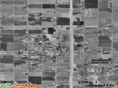 Easton satellite photo by USGS