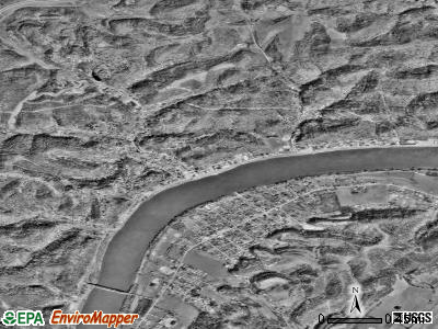 Pomeroy satellite photo by USGS