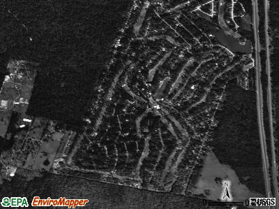 Panorama Village satellite photo by USGS