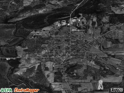 Frewsburg satellite photo by USGS