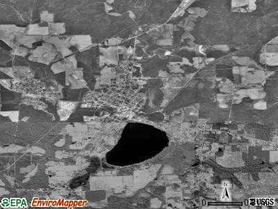 Florala satellite photo by USGS
