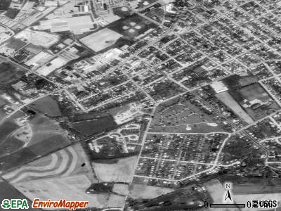 Pennville satellite photo by USGS