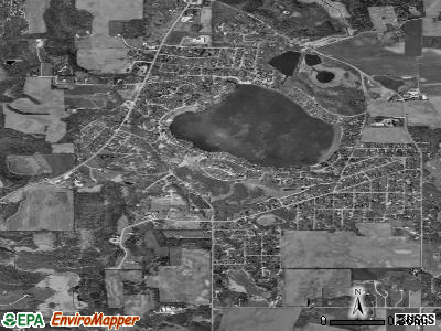Bohners Lake satellite photo by USGS