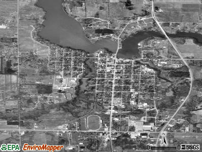 Hart satellite photo by USGS